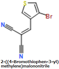 2-((4-Bromothiophen-3-yl)methylene)malononitrile
