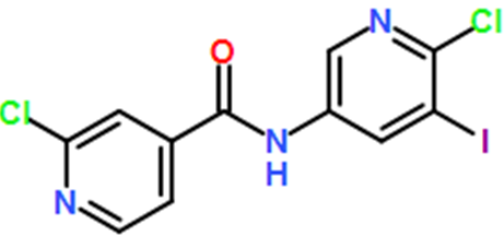 2-Chloro-N-(6-chloro-5-iodopyridin-3-yl)isonicotinamide