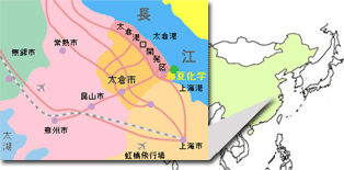 受託製造工場地図