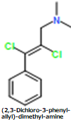 CAS#(2,3-Dichloro-3-phenyl-allyl)-dimethyl-amine