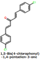 CAS#1,5-Bis(4-chlorophenyl)-1,4-pentadien-3-one