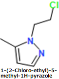 CAS#1-(2-Chloro-ethyl)-5-methyl-1H-pyrazole