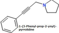 CAS#1-(3-Phenyl-prop-2-ynyl)-pyrrolidine