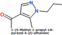 CAS#1-(5-Methyl-1-propyl-1H-pyrazol-4-yl)-ethanone