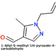 CAS#1-Allyl-5-methyl-1H-pyrazole-4-carbaldehyde