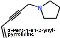 CAS#1-Pent-4-en-2-ynyl-pyrrolidine