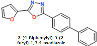 2-(4-Biphenylyl)-5-(2-furyl)-1,3,4-oxadiazole