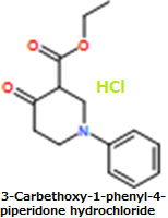 3-Carbethoxy-1-phenyl-4-piperidone hydrochloride