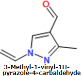 CAS#3-Methyl-1-vinyl-1H-pyrazole-4-carbaldehyde