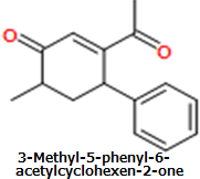 CAS#3-Methyl-5-phenyl-6-acetylcyclohexen-2-one