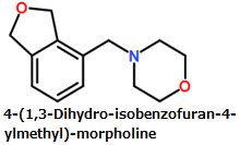 CAS#4-(1,3-Dihydro-isobenzofuran-4-ylmethyl)-morpholine