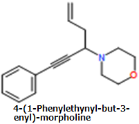 CAS#4-(1-Phenylethynyl-but-3-enyl)-morpholine
