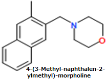 CAS#4-(3-Methyl-naphthalen-2-ylmethyl)-morpholine