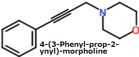 CAS#4-(3-Phenyl-prop-2-ynyl)-morpholine