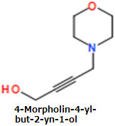 CAS#4-Morpholin-4-yl-but-2-yn-1-ol