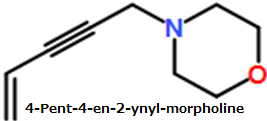 CAS#4-Pent-4-en-2-ynyl-morpholine