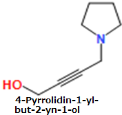 CAS#4-Pyrrolidin-1-yl-but-2-yn-1-ol