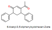 CAS#6-Acetyl-3,5-diphenylcyclohexen-2-one