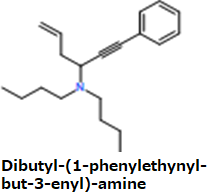 CAS#Dibutyl-(1-phenylethynyl-but-3-enyl)-amine