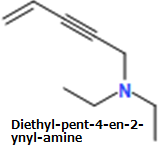 CAS#Diethyl-pent-4-en-2-ynyl-amine