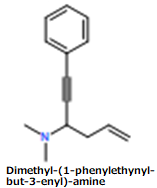 CAS#Dimethyl-(1-phenylethynyl-but-3-enyl)-amine