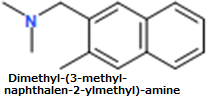 CAS#Dimethyl-(3-methyl-naphthalen-2-ylmethyl)-amine