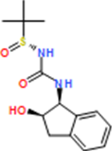 (R)-N-(((1S,2R)-2-Hydroxy-2,3-dihydro-1H-inden-1-yl)carbamoyl)-2-methylpropane-2-sulfinamide