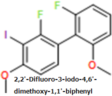 2,2'-Difluoro-3-iodo-4,6'-dimethoxy-1,1'-biphenyl