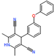 2,6-Dimethyl-4-(3-phenoxyphenyl)-1,4-dihydropyridine-3,5-dicarbonitrile