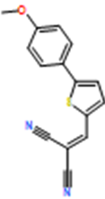 2-((5-(4-Methoxyphenyl)thiophen-2-yl)methylene)malononitrile