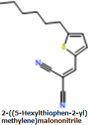2-((5-Hexylthiophen-2-yl)methylene)malononitrile