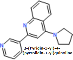 2-(Pyridin-3-yl)-4-(pyrrolidin-1-yl)quinoline