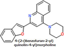 4-(2-(Benzofuran-2-yl)quinolin-4-yl)morpholine