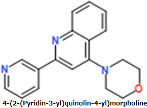 4-(2-(Pyridin-3-yl)quinolin-4-yl)morpholine