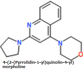 4-(2-(Pyrrolidin-1-yl)quinolin-4-yl)morpholine