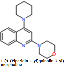 4-(4-(Piperidin-1-yl)quinolin-2-yl)morpholine