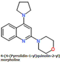 4-(4-(Pyrrolidin-1-yl)quinolin-2-yl)morpholine