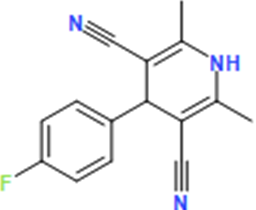 4-(4-Fluorophenyl)-2,6-dimethyl-1,4-dihydropyridine-3,5-dicarbonitrile