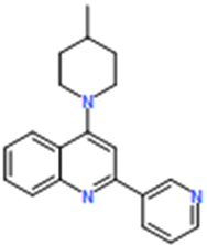 4-(4-Methylpiperidin-1-yl)-2-(pyridin-3-yl)quinoline