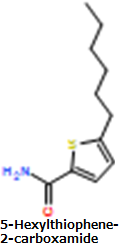 5-Hexylthiophene-2-carboxamide