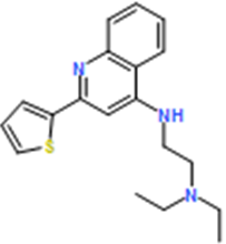 N',N'-Diethyl-N-(2-(thiophen-2-yl)quinolin-4-yl)ethane-1,2-diamine