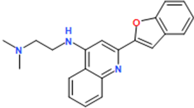 N'-(2-(Benzofuran-2-yl)quinolin-4-yl)-N,N-dimethylethane-1,2-diamine