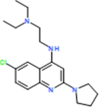 N'-(6-Chloro-2-(pyrrolidin-1-yl)quinolin-4-yl)-N,N-diethylethane-1,2-diamine