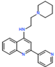 N-(2-(Piperidin-1-yl)ethyl)-2-(pyridin-3-yl)quinolin-4-amine