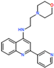 N-(2-Morpholinoethyl)-2-(pyridin-3-yl)quinolin-4-amine