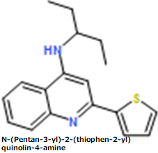 N-(Pentan-3-yl)-2-(thiophen-2-yl)quinolin-4-amine