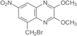 5-Bromomethyl-2,3-dimethoxy-7-nitroquinoxaline