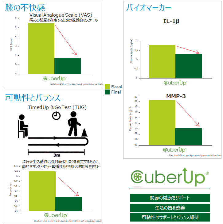 Euromed CuberUp キューバーアップ 臨床試験